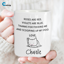 Load image into Gallery viewer, Personalized Cat Mug
