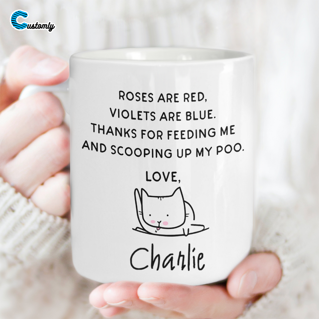 Personalized Cat Mug