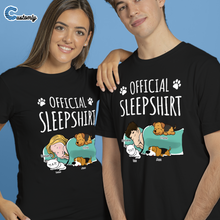 Load image into Gallery viewer, Official Sleepshirt - Dog, Cat Personalized T-Shirt
