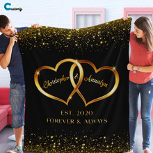 Load image into Gallery viewer, For The Closes One To Your Heart Personalized Blanket
