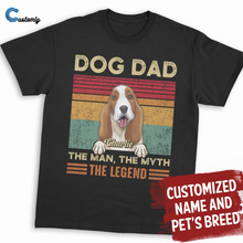 Load image into Gallery viewer, Myth Legend Retro Dog - Pet lover Personalized Tees
