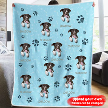 Load image into Gallery viewer, Colorful Upload Pet Image - Personalized Blanket
