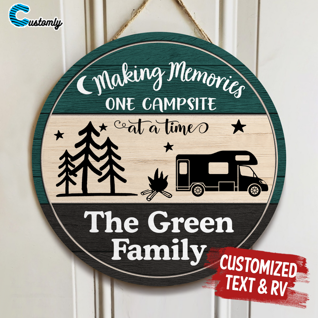 Making Memories - Personalized Door Sign