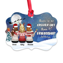 Load image into Gallery viewer, There is No Greater Gift than Friendship - Personalized Christmas Ornament
