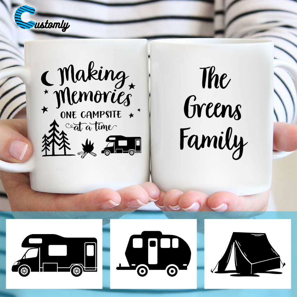 Making Memories Camping - Personalized Mug