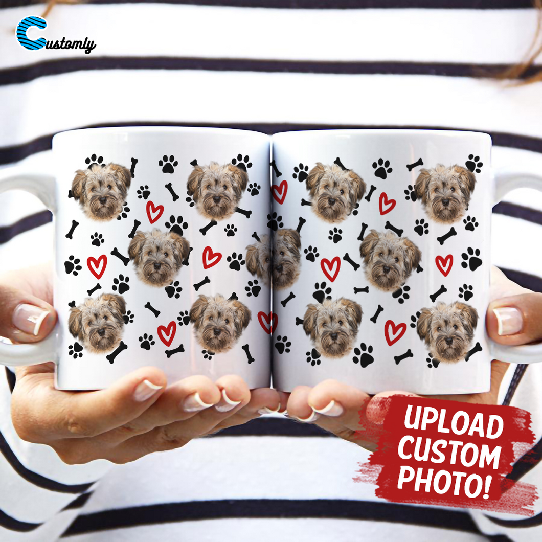 Custom Heart Pet Mug