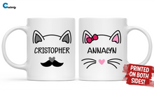 Load image into Gallery viewer, Pet Couple Personalized Coffee Mug
