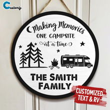 Load image into Gallery viewer, Making Memories - Personalized Door Sign

