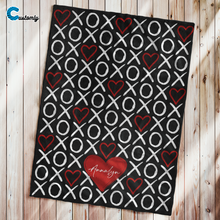 Load image into Gallery viewer, XOXO Personalized Blanket
