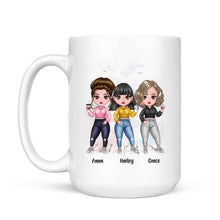 Load image into Gallery viewer, Up to 7 Girls - I Hope We&#39;re Friends Until We Die - Personalized Mug
