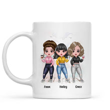 Load image into Gallery viewer, Up to 7 Girls - I Hope We&#39;re Friends Until We Die - Personalized Mug
