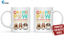 Load image into Gallery viewer, Personalized Grand Paw and Grand Maw Pet Mug
