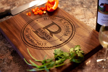 Load image into Gallery viewer, Custom Monogram 32 - Cutting Board
