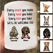 Load image into Gallery viewer, Every Snack You Make - Personalized Mug
