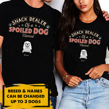 Load image into Gallery viewer, Amazing Snack Dealer - Personalized Custom Dog Unisex T-Shirt
