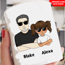 Load image into Gallery viewer, Like Father Like Daughter Oh Crap - Personalized Mug
