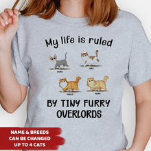 Load image into Gallery viewer, My Life Is Ruled By Cats - Personalized Shirt
