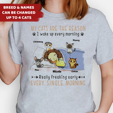 Load image into Gallery viewer, personalized cat t shirt
