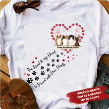 Load image into Gallery viewer, Road To My Heart Fluffy Cats - Personalized Shirt
