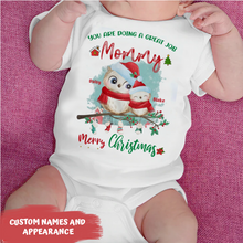 Load image into Gallery viewer, Personalized Gift For Mommy You Are Doing A Great Job Baby Onesie
