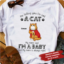 Load image into Gallery viewer, Tattoo Cats Baby Mom Said - Personalized Shirt
