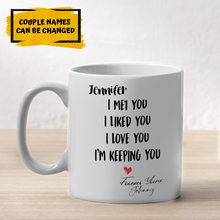 Load image into Gallery viewer, PERSONALIZED MUG: Sweetest Gift For Her - Him Mugs
