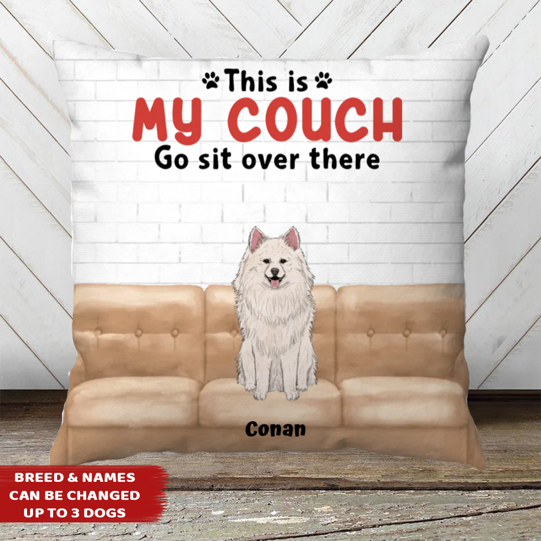 This Is Our Couch Dog - Personalized Pillow