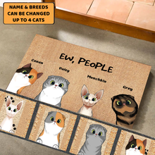 Load image into Gallery viewer, Ew People - Personalized Doormat
