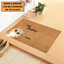 Load image into Gallery viewer, Ew People - Personalized Doormat
