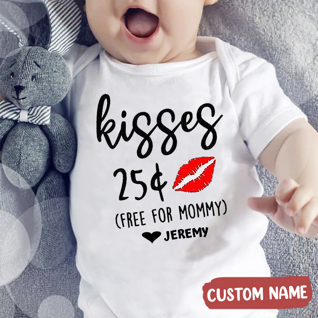 Free Kisses for Mommy - Baby Onesie