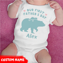 Load image into Gallery viewer, &quot;Polar Bear Daddy&quot; - Baby Onesie
