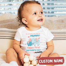 Load image into Gallery viewer, 1st Mother&#39;s Day Baby Onesie - &quot;I&#39;m so lucky&quot;
