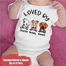 Load image into Gallery viewer, &quot;Loved By&quot; - Custom Baby Onesie
