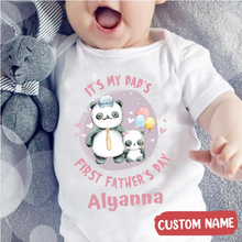 Load image into Gallery viewer, &quot;Panda Daddy&quot; - Baby Onesie
