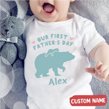 Load image into Gallery viewer, &quot;Polar Bear Daddy&quot; - Baby Onesie
