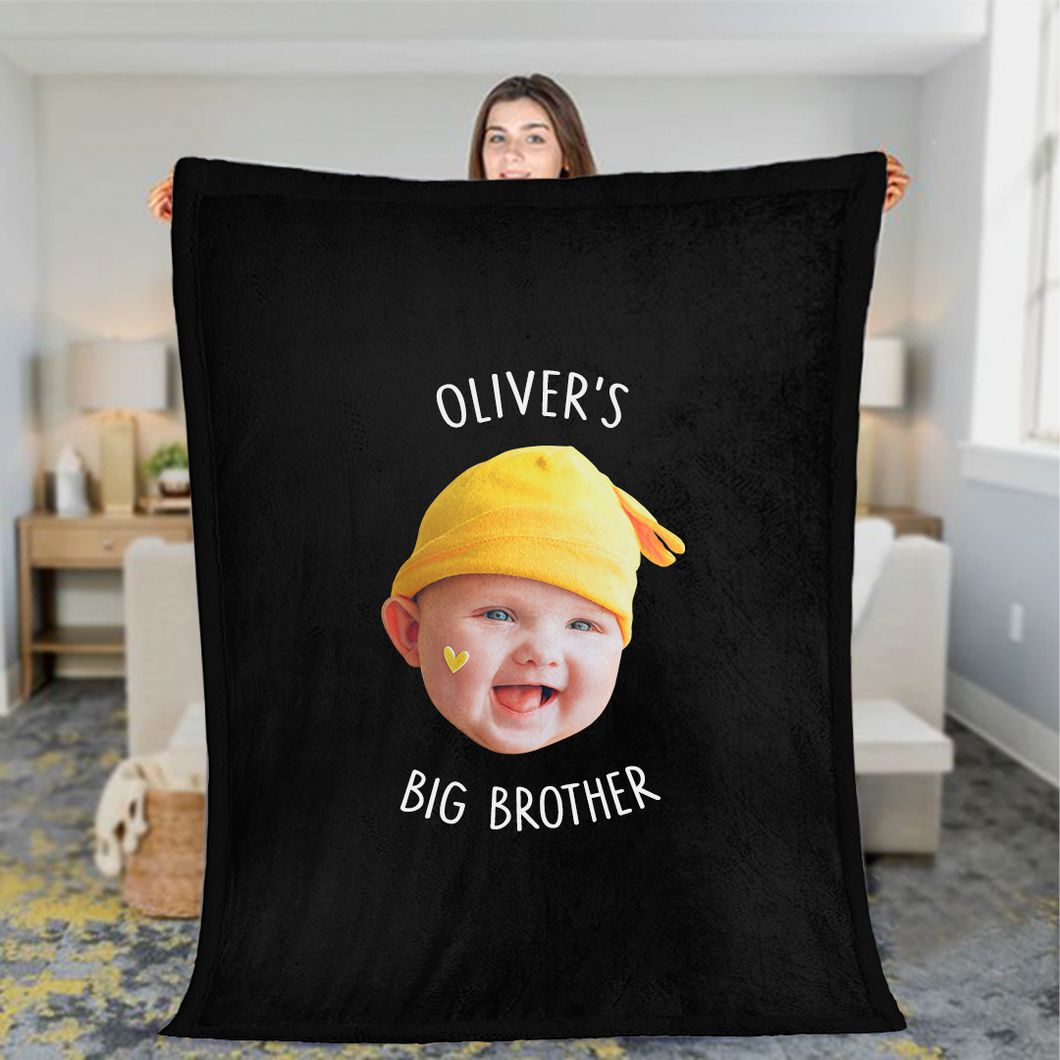 Up to 3 Babies - Personalized Baby Blanket