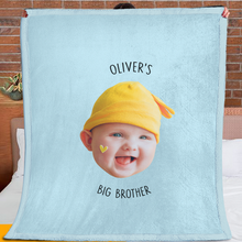 Load image into Gallery viewer, Up to 3 Babies - Personalized Baby Blanket
