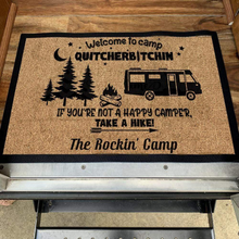 Load image into Gallery viewer, Custom Camp Quitcherbitchin Doormat
