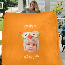 Load image into Gallery viewer, Up to 3 Babies - Personalized Baby Blanket
